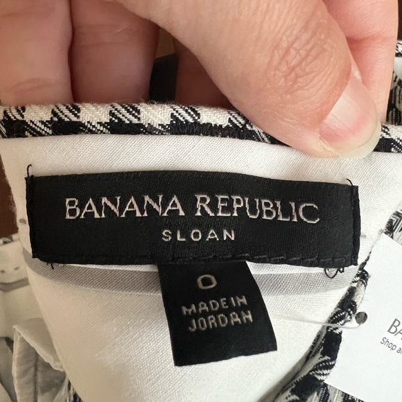 NWT Banana Republic Houndstooth Sloan - Picture 3 of 6